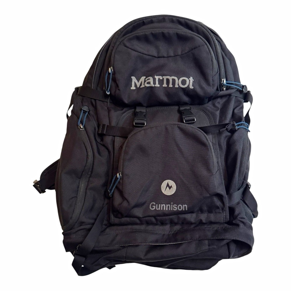 Marmot Gunnison 20L Black Hiking Daypack Backpack Camping Travel School Hiking